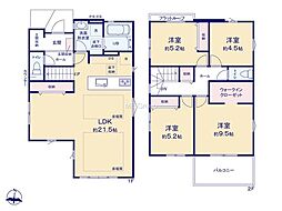 横浜市金沢区六浦東3丁目2期　新築戸建　全1棟　1号棟
