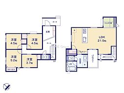 町田市玉川学園3　新築戸建　全1棟　1号棟