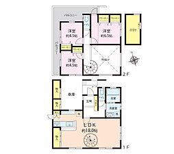 八王子市元八王子町2丁目 中古戸建 1号棟
