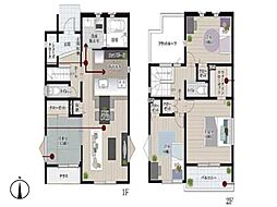 小田原市小八幡1丁目　新築戸建　全3棟　1号棟