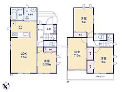 相模原市南区御園5丁目　新築戸建　全5棟　C号棟