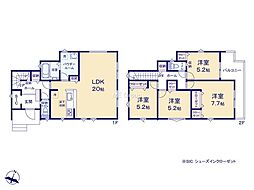 横浜市神奈川区菅田町2期　新築戸建　全2棟　2号棟