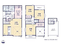 鎌倉市津西2丁目2 新築戸建 全2棟 B号棟