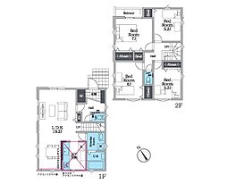 平塚市幸町3期 新築戸建 全2棟 1号棟