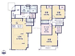 八王子市東浅川町6期　新築戸建　全2棟　2号棟
