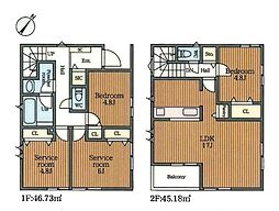 横浜市中区本郷町3丁目 新築戸建 全3棟 1号棟