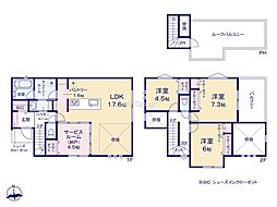 横浜市鶴見区馬場3丁目　新築戸建　全3棟　B号棟