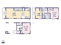 川崎市中原区上平間3 新築戸建 全1棟 1号棟