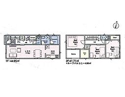 小田原市新屋第4　新築戸建　全2棟　1号棟
