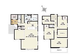 町田市木曽東4丁目8期 新築戸建 全2棟 1号棟