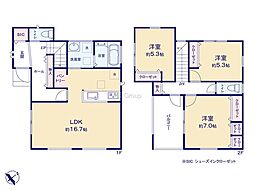 平塚市東真土3丁目　新築戸建　全1棟　1号棟