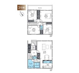 相模原市中央区横山1期　新築戸建　全3棟　3号棟