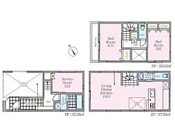 横浜市中区英町　新築戸建　全1棟　1号棟