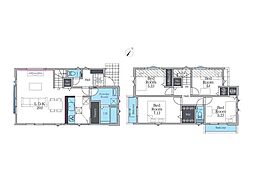 町田市三輪町3期　新築戸建　全1棟　1号棟