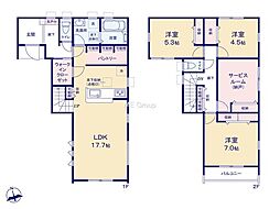 茅ヶ崎市旭が丘第3　新築戸建　全2棟　1号棟