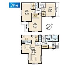八王子市小宮町第4　新築戸建　全8棟　9号棟