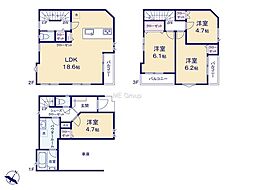 横浜市港南区日野中央2丁目 新築戸建 全3棟 C号棟