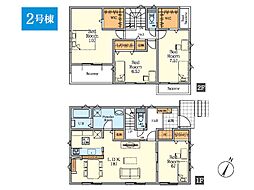 伊勢原市八幡台2丁目3期　新築戸建　全3棟　2号棟