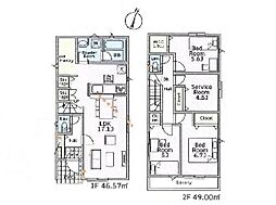藤沢市城南2丁目第6　2期　新築戸建　全2棟　9号棟