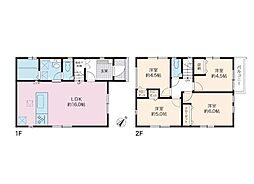 グラファーレ藤沢市亀井野13期 全4棟 1号棟