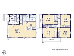 日野市大坂上2丁目3期　新築戸建　全2棟　2号棟