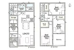 小田原市曽我原第3　新築戸建　全1棟　1号棟