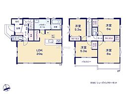 横須賀市湘南鷹取1丁目2期　新築戸建　全1棟　1号棟
