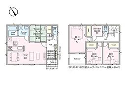 秦野市富士見町第4　新築戸建　全2棟　1号棟