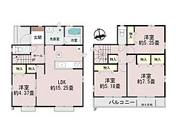 国立市富士見台4丁目　新築戸建　全4棟　C号棟