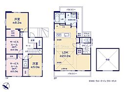 川崎市麻生区千代ケ丘4丁目3期　新築戸建　全1棟　1号棟