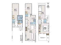 大和市林間2丁目 新築戸建 全3棟 1号棟