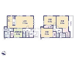 八王子市大船町第2　新築戸建　全3棟　3号棟