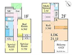 茅ヶ崎市今宿　新築戸建　全2棟　C号棟