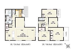 横浜市都筑区南山田町1期　新築戸建　全8棟　2号棟