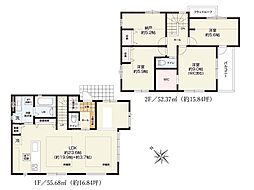 横浜市都筑区南山田町1期　新築戸建　全8棟　1号棟