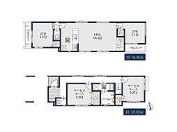 横浜市瀬谷区三ツ境　新築戸建　全3棟　1号棟