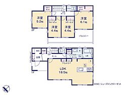 横須賀市湘南鷹取3丁目　新築戸建　全1棟　1号棟