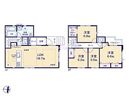 町田市成瀬台2丁目14期　新築戸建　全2棟　2号棟