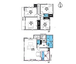 海老名市上今泉6丁目7期　新築戸建　全2棟　1号棟