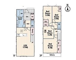 海老名市中新田4丁目1期 新築戸建 全4棟 3号棟