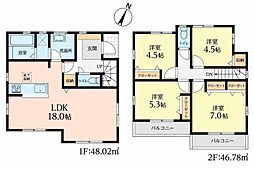 横浜市磯子区洋光台4丁目 新築戸建 全2棟 1号棟