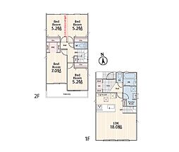 藤沢市本藤沢2丁目2期　新築戸建　全3棟　2号棟