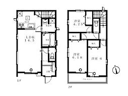 綾瀬市上土棚中6丁目　新築戸建　全2棟　B号棟