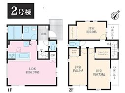 相模原市中央区高根2丁目3期　新築戸建　全2棟　2号棟