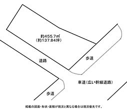 前面道路15m、幹線道路沿い、角地、久宝寺口駅4分