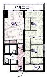 滝川ハイツ？1-2 1-135