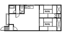 3-21上下二戸貸家 2F