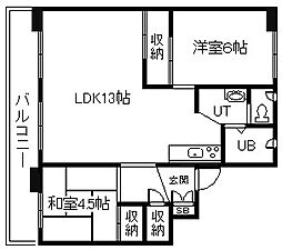 ビレッジハウス大町2号棟 107