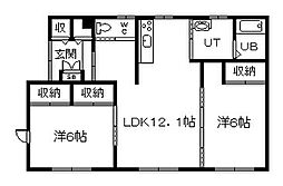 神楽6-12貸家