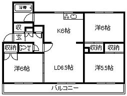 ヴィラナリー旭川II503号棟